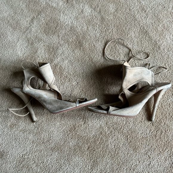 Aquazzura sexy things in tan 39 open to offers - Picture 6 of 7